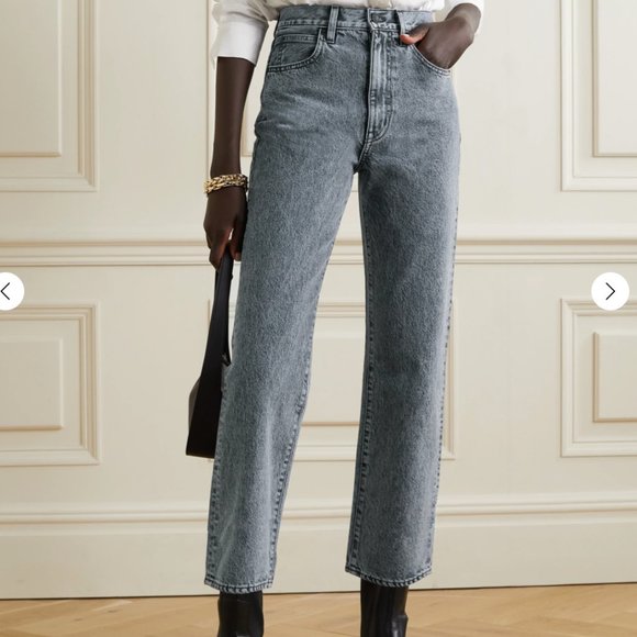 SLVRLAKE London high-rise straight-leg jeans - Picture 2 of 6